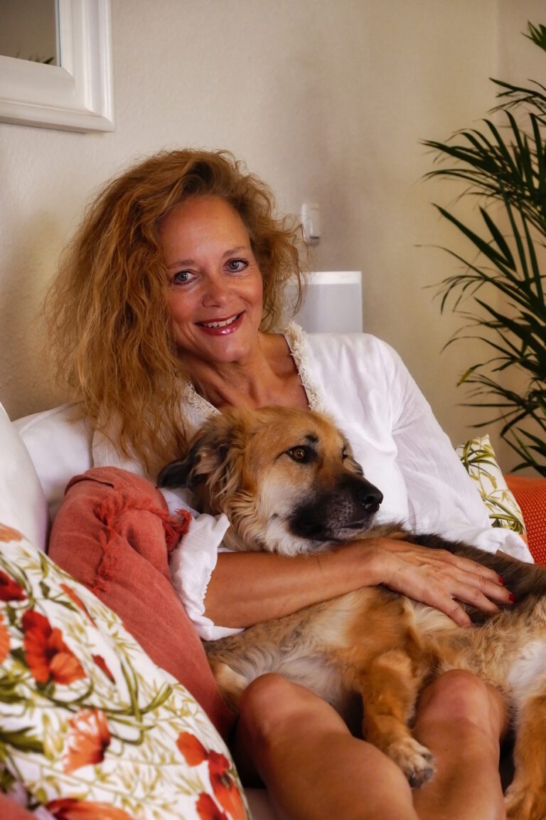 Astrid Piehler mit Wanja